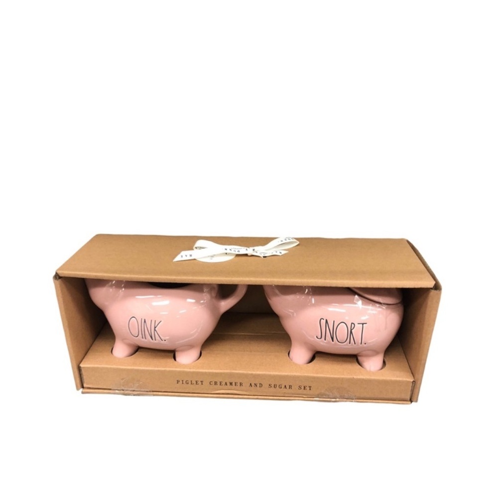 Rae Dunn Pink Pig Salt and Pepper Shakers Serveware